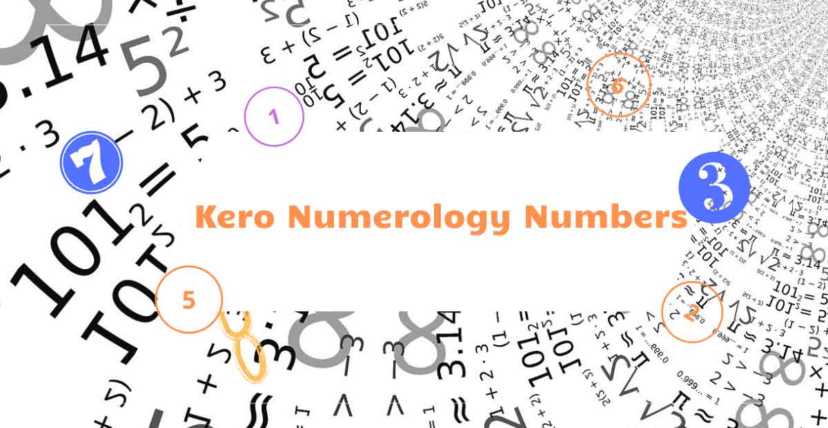 kero numerology numbers